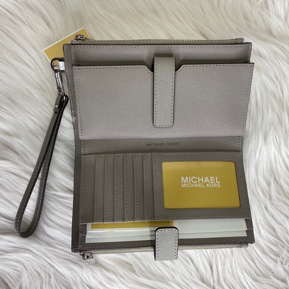 🤍 Michael Kors 🤍 Double ZIP Wristlet / Wallet - Picture 7 of 8